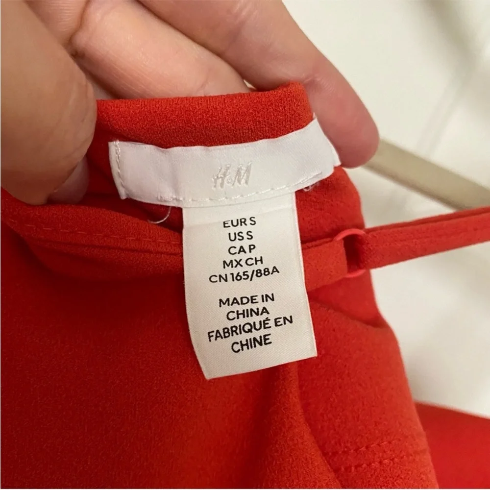 Red short dress H&M - Picture 7 of 7